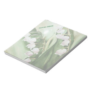 LILY OF THE VALLEY NOTIZBLOCK