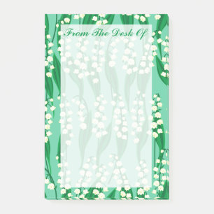 Lily of the Valley Post-it Notes Klebezettel