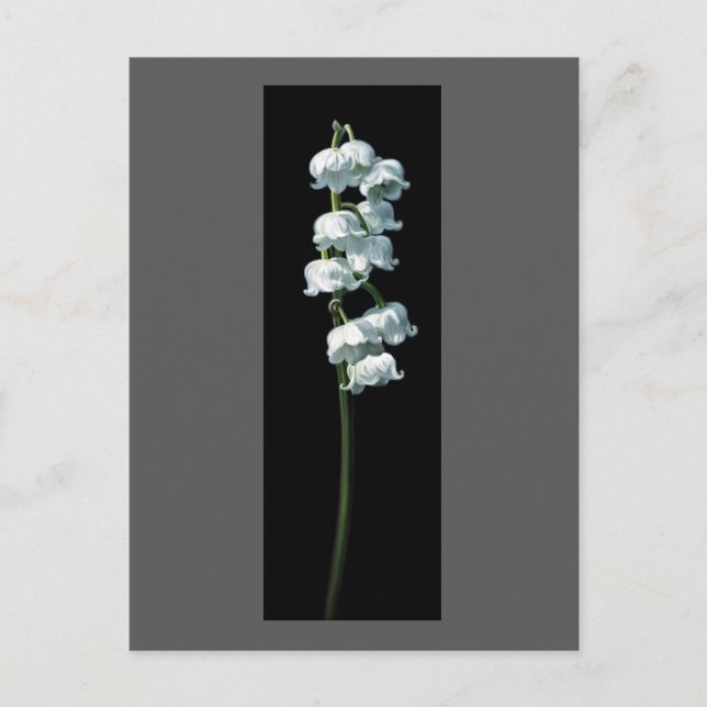 LILY OF THE VALLEY POSTKARTE (Vorderseite)