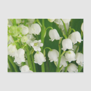 Lily of the Valley White Spring Flowers Seidenpapier
