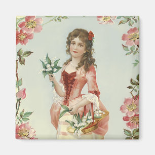 Lily of the Vally Maiden Magnet