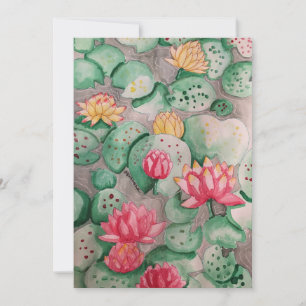 Lily Pad Einladung