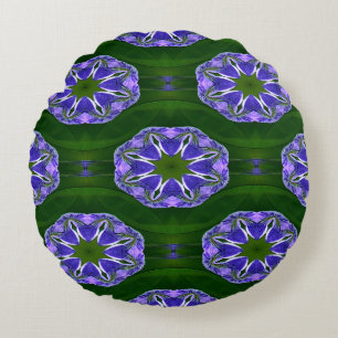 Lily Pad Sterne....... Rundes Kissen