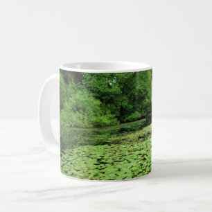 Lily Pads auf dem Teich Kaffeetasse