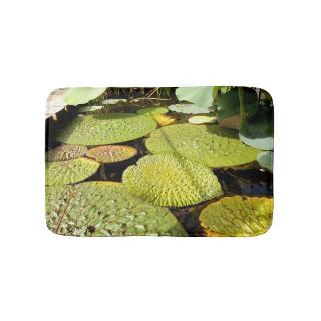 Lily Pads Bath Mat Badematte (Vorderseite)