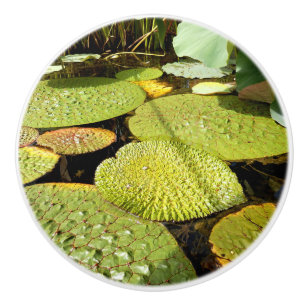 Lily Pads Keramik Knob Keramikknauf