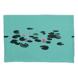 lily pads kissenbezug