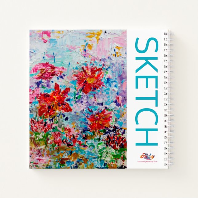 Lily Pads Notizbuch (Rückseite)