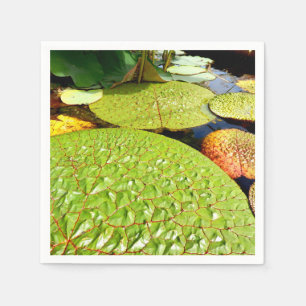 Lily Pads Paper Napkins Serviette
