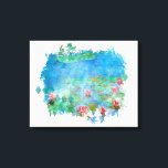 ** Lily Pads Pond Malerei AR23 Monet Art Leinwanddruck<br><div class="desc">STRETCHED LEINWAND ART PRINT - Klassische Monet- und Wasserlililienbemalung. Die Lily Monet Lilies / Lotus sind magenta , rosa Magenta. Energetisch Enhanced Elegant Feminine Romantic Ephemera Bloral Malerei Künstlerische Einzigartige Kreative Moderne und Romantische Vintage Design. (SEARCH AR23 für ähnliche Designs) Das ist ein Shabby Chic , Feminine Girly Design. Dieses...</div>