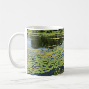Lily Pads und Swans Kaffeetasse