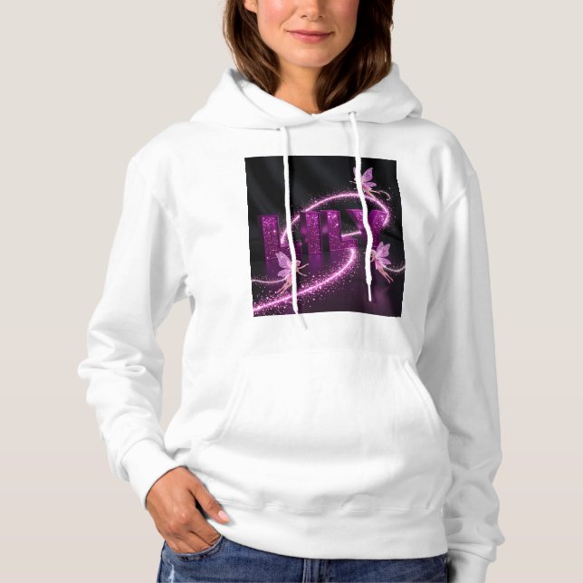 Lily - Personalisierte Kapuzenjacke – Geschenk für Hoodie (Vorderseite)