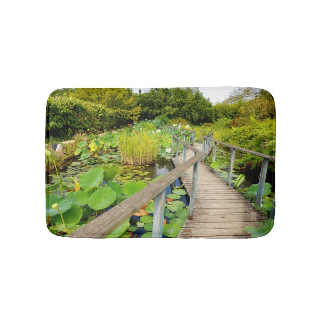 Lily Pond Bath Mat Badematte (Vorderseite)