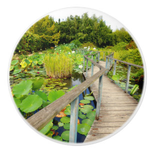 Lily Pond Keramik Knock Keramikknauf