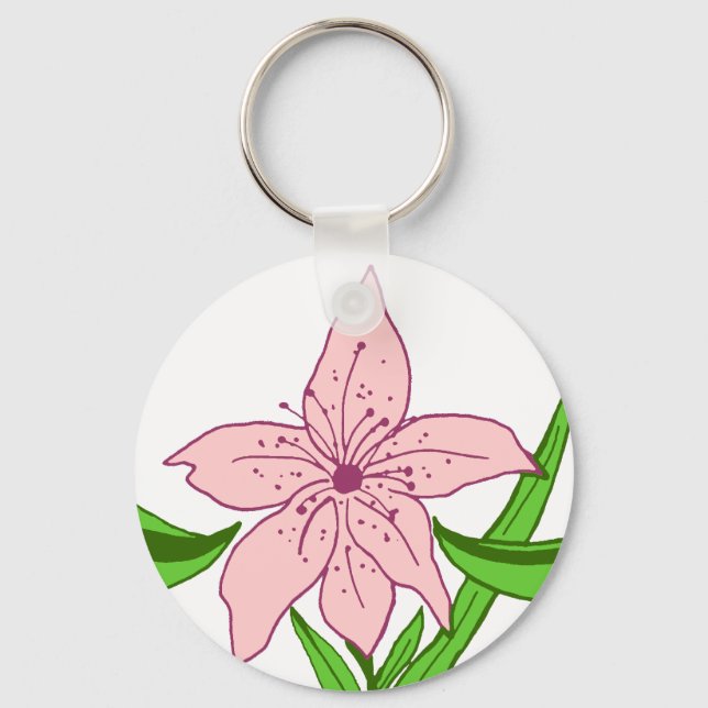 Lily-Schlüsselkette Schlüsselanhänger (Vorderseite)