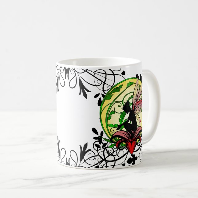 Lily Shadow Fairy Kaffeetasse (VorderseiteRechts)