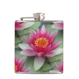 Lily Vinyl Flacon enveloppé d'eau de Lotus rose