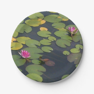 Lilypad Pond Painting Monet Pappteller
