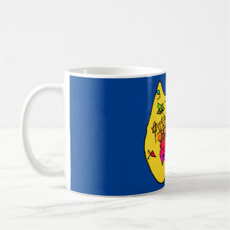 Lily's Abstrakte Katze Kaffeetasse