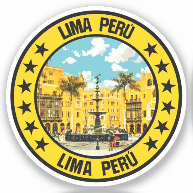 Lima Aufkleber (Vorderseite)