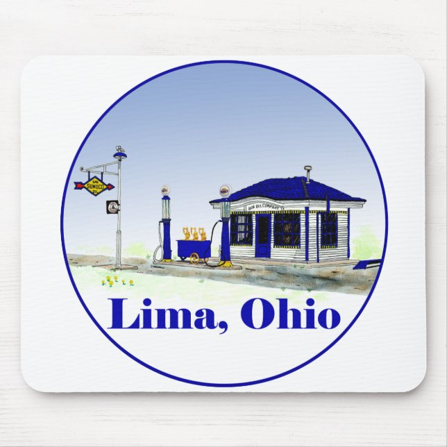 Lima, Ohio Mousepad (Vorne)