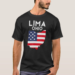 Lima Ohio USA Staat America Travel Ohioan T-Shirt