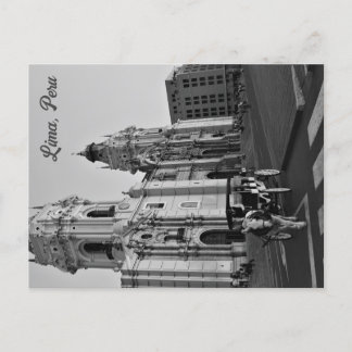 Lima, Pérou Carte postale Vintage