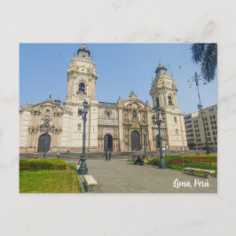 Lima, Perú, Plaza Mayor Postkarte