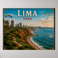 🧲 Lima Peru Reiseandenken für Urlaubserinnerungen