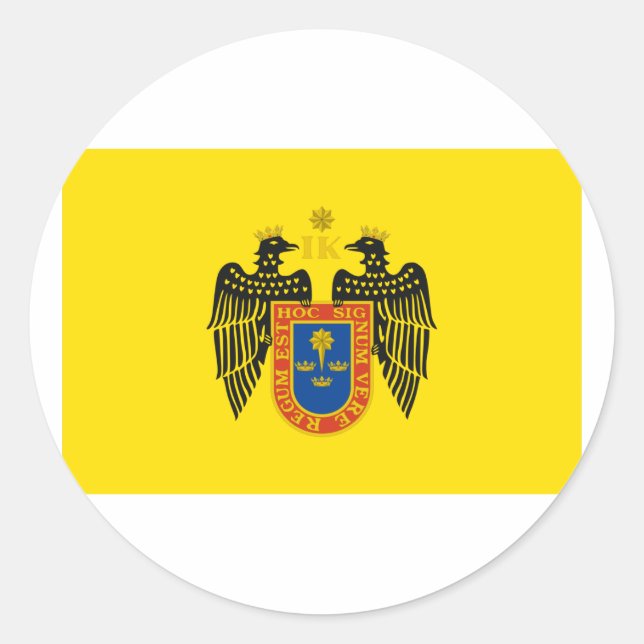 Lima, Peru Runder Aufkleber (Vorderseite)