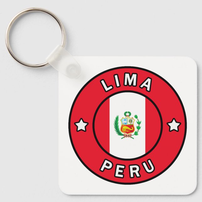 Lima Peru Schlüsselanhänger (Vorderseite)