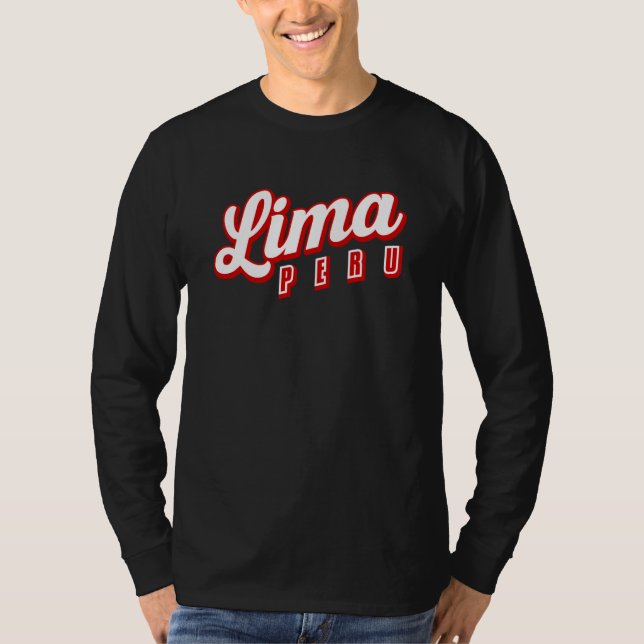 Lima Peru T-Shirt (Vorderseite)