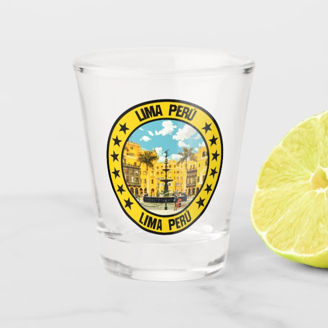 Lima Schnapsglas (Vorderseite)