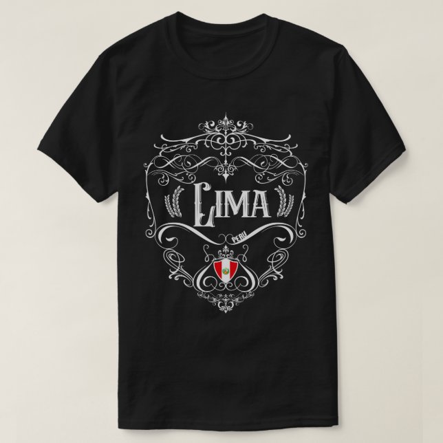 Lima-Vintages Design 1 T-Shirt (Design vorne)
