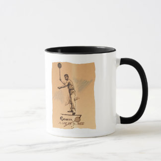 l'image de l'art de la raquette est une tasse nost