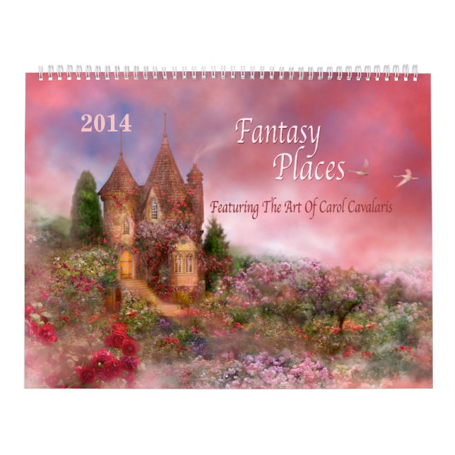 L'imaginaire place le calendrier 2014 d'art (Protection)