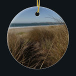 Limantour Beach am Point Reyes National Seashore I Keramikornament<br><div class="desc">Wir besuchten Point Reyes National Seashore zu einer Zeit, in der wir die Strände und Wanderwege meistens zu uns selbst hatten (mit Ausnahme der Tierwelt!). Hier ist ein Bild der kalifornischen Küste von Limantour Beach an einem sonnigen, aber windigen Tag. Auch als Widescreen-Wallpaper "Limantour Beach at Point Reyes I" aus...</div>