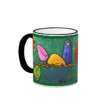LimbBirds "Feelin vers le bas ?" Tasse de café