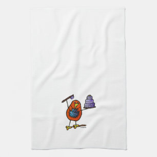 LimbBirds "MERCI DA !" Serviette de cuisine