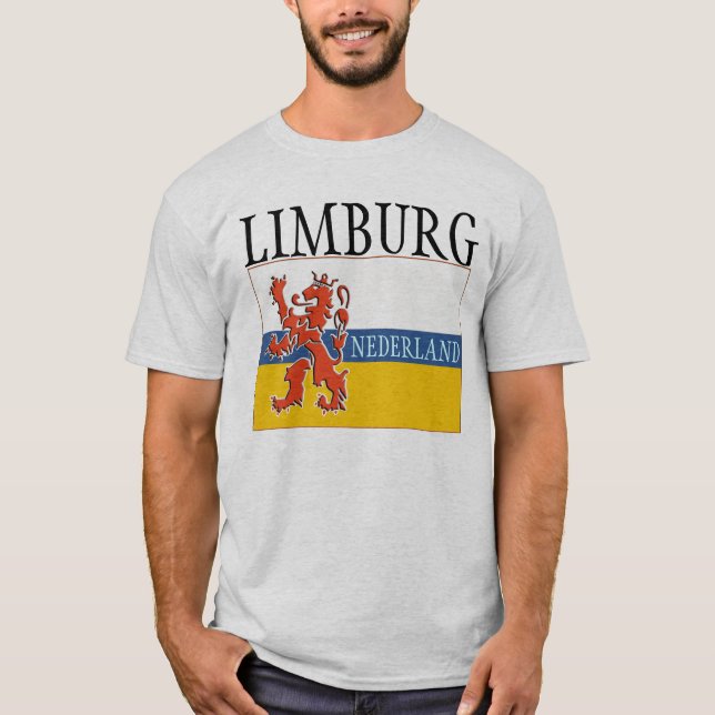 Limburg-Flagge T-Shirt (Vorderseite)