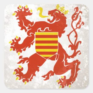 Limburg Quadratischer Aufkleber