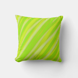 Lime Art Abstrakte Acrylmalerei Kissen