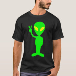 Lime Green Alien Gönnering Shirt