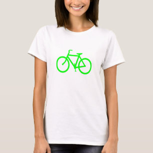 Lime Green Bike T-Shirt