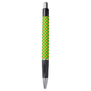 Lime Green Blume Ribbon von Kenneth Yoncich Kugelschreiber