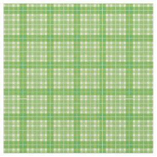 Lime Green Bright Gingham Kariert Tartan Stoff