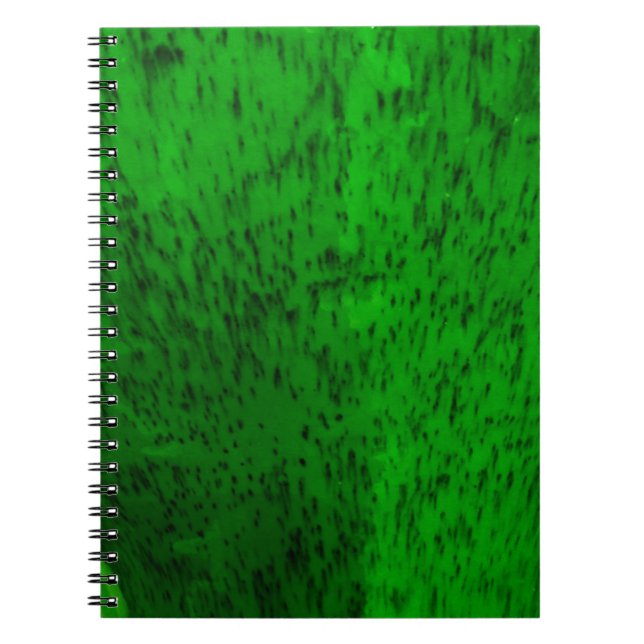 Lime Green Earthenware Notizblock (Vorderseite)