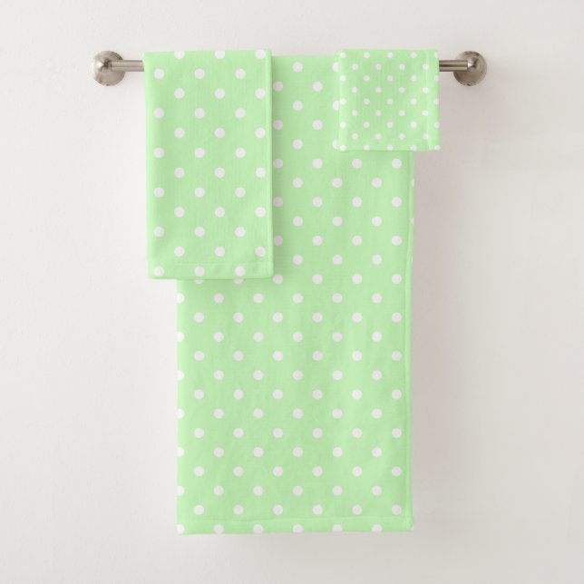 Lime Green et Pois blancs (En situation)