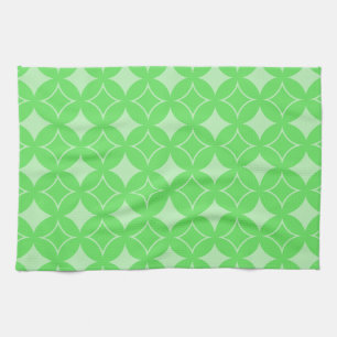 Lime-Green-Shippo-Muster Küchentuch