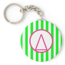 Lime Green Strip Delta Studentinnenverbindung Schl